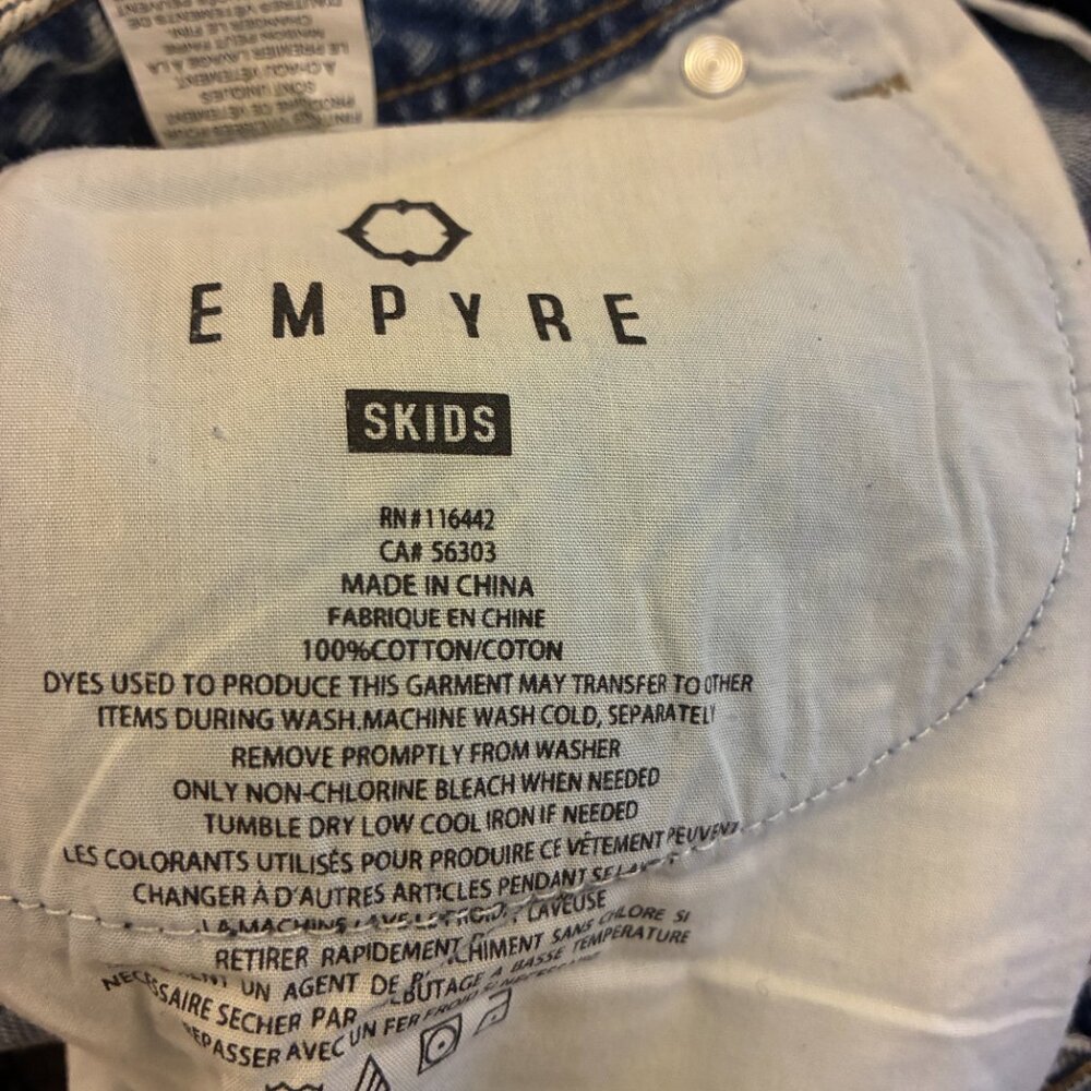 NWT Empyre Relaxed Fit Light Wash Skate Jeans Size 32X30 Zumiez - Picture 7 of 7